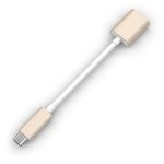 Wholesale Type C USB to OTG USB Data / Charge and Sync Cable Adapter 6 inch (Champagne Gold)